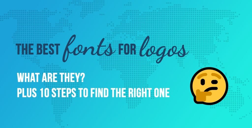 the best fonts for logos