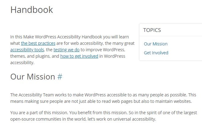 accessibility