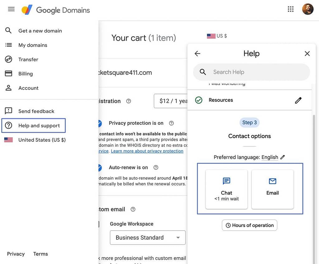 Google Domains vs GoDaddy customer support