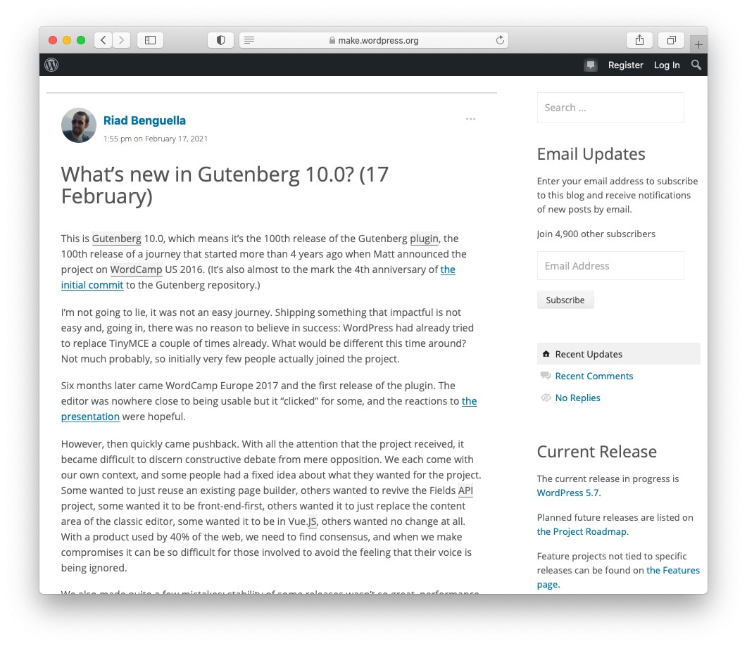 Gutenberg 10.0