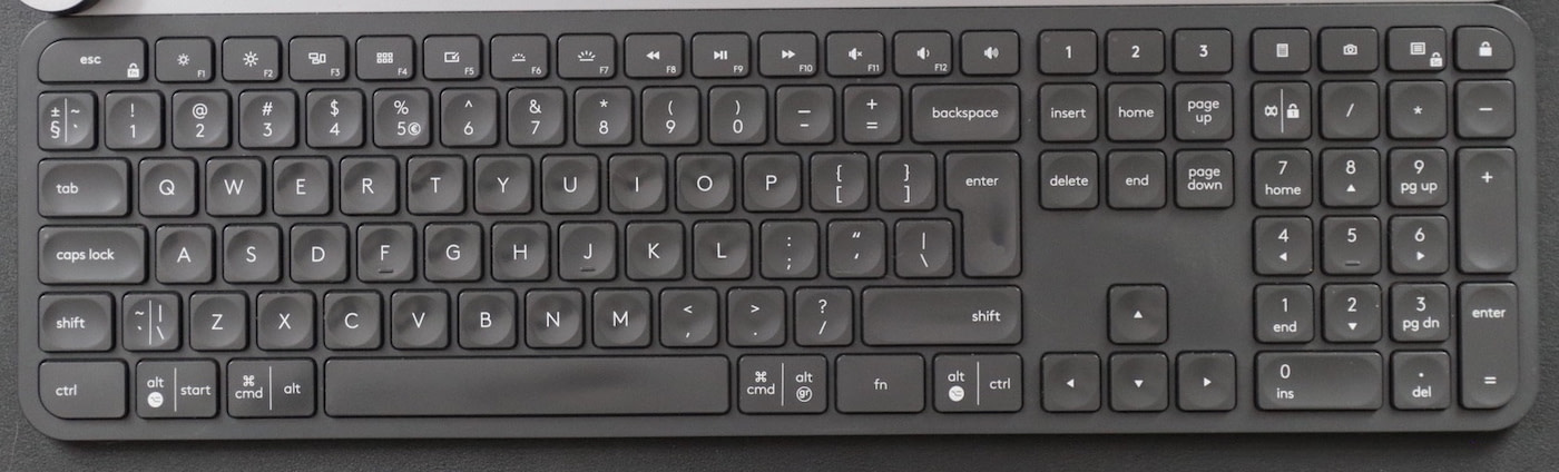 best mac keyboards #1: logitech mx keys
