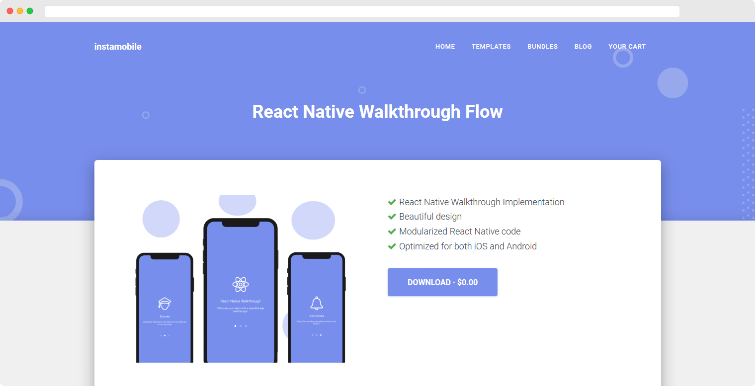 React Native Walkthrough