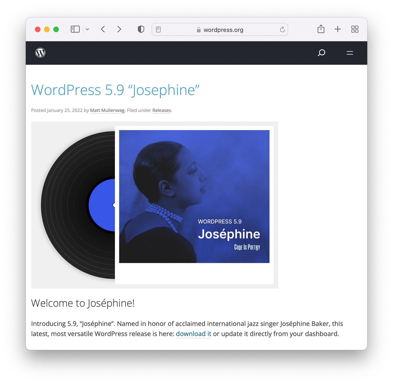 WordPress 5.9
