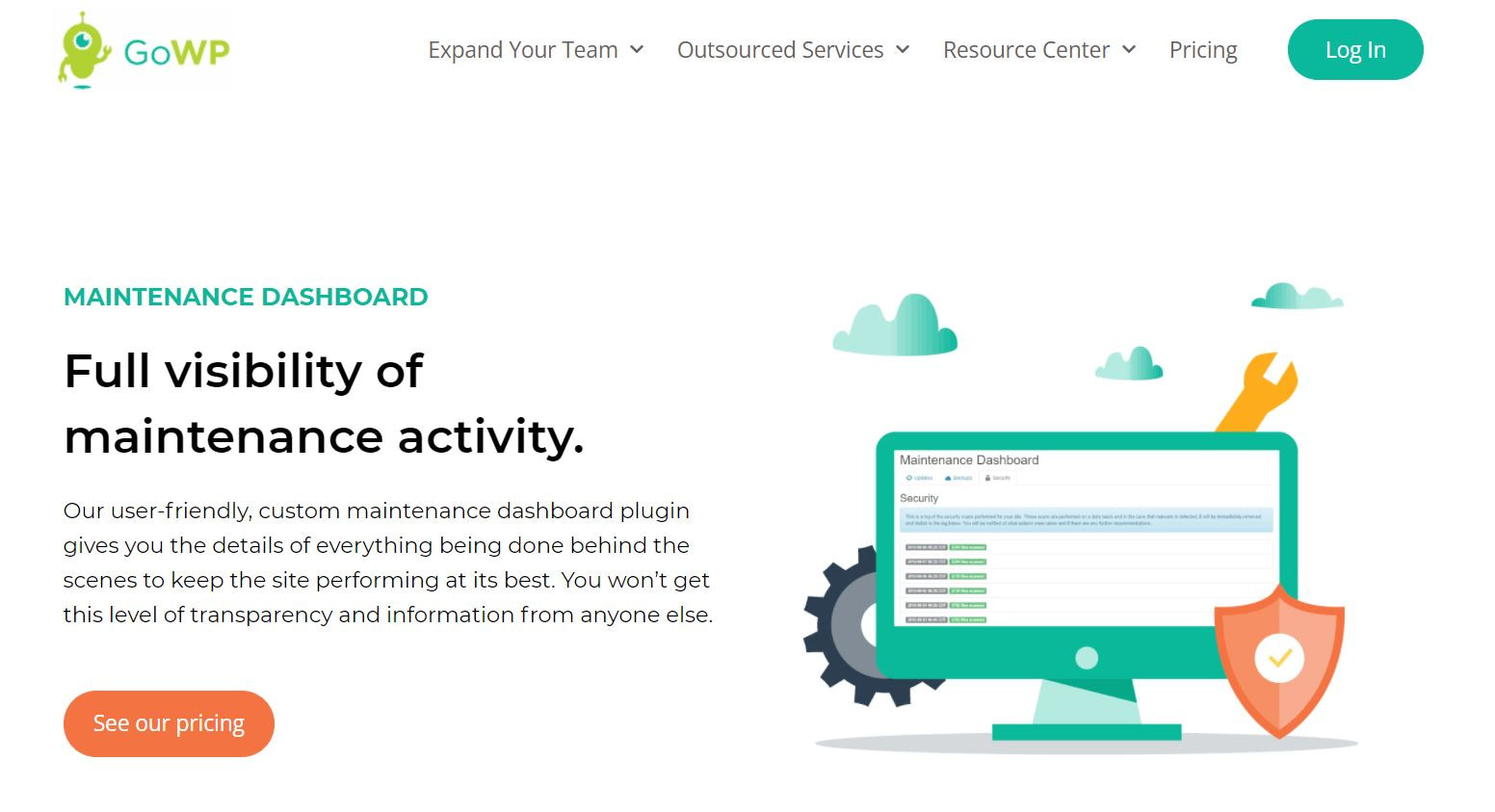 GoWP offers WordPress maintenance services for digital agencies