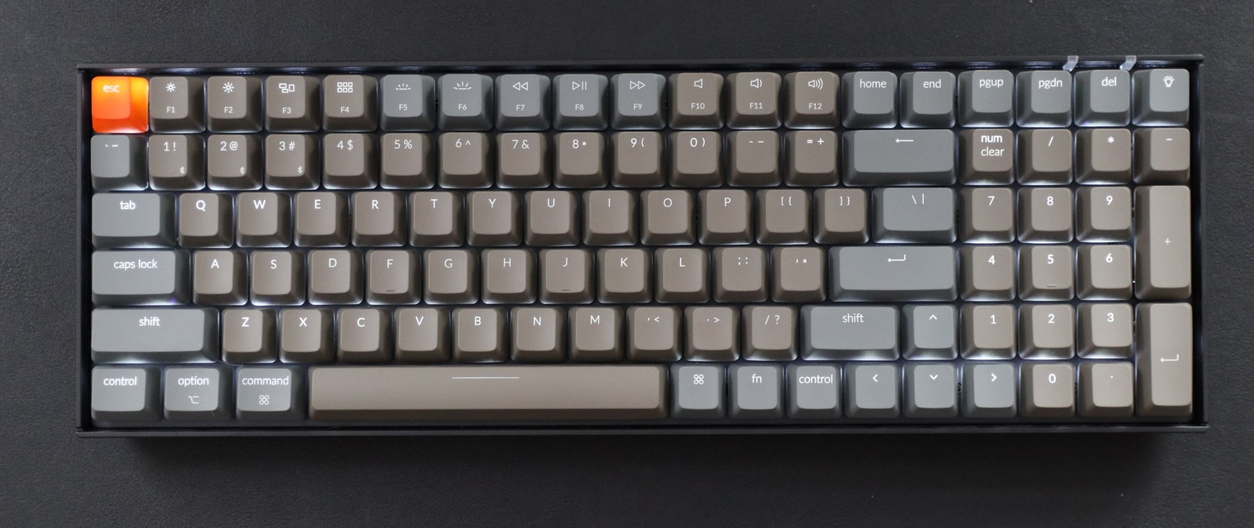 best mac keyboards: keychron
