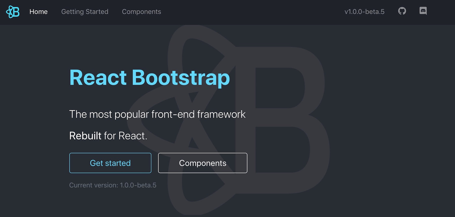 react-bootstrap