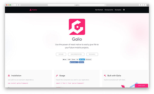 Galio Framework