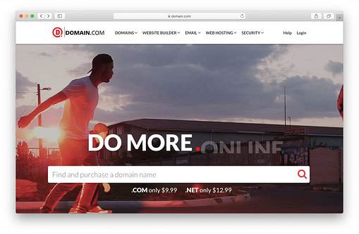 Best domain name registrar #1: Domain.com