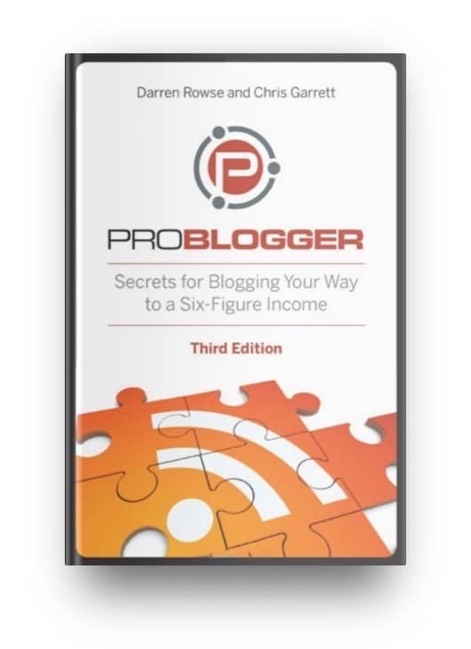 Best books for bloggers: ProBlogger book