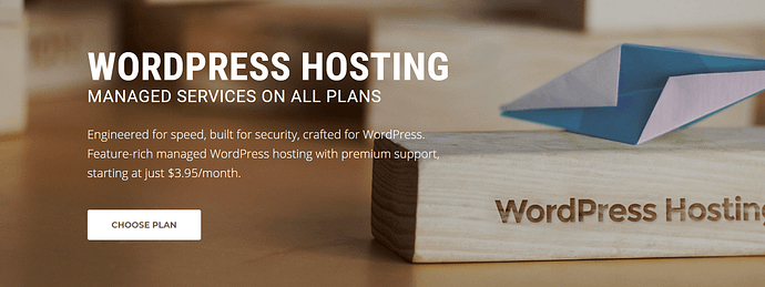 SiteGround WordPress hosting.
