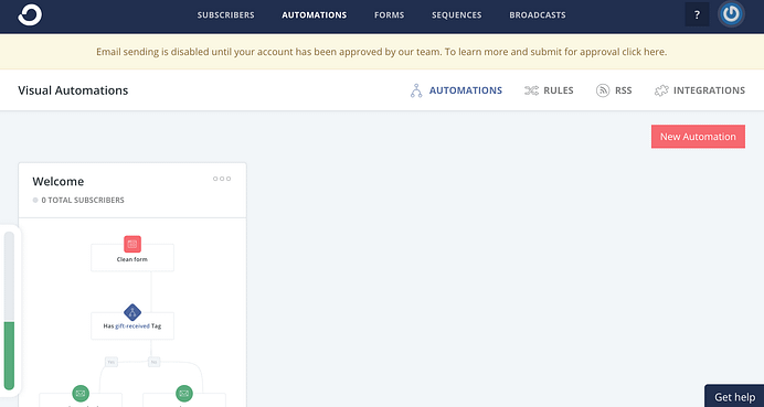 ConvertKit automations