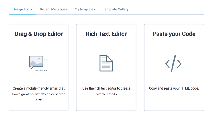 sendinblue design tools