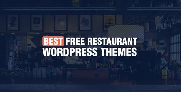 best free restaurant WordPress themes