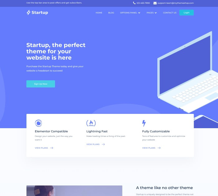 startup