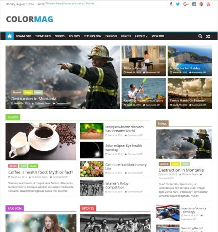 colormag pro troubleshooting