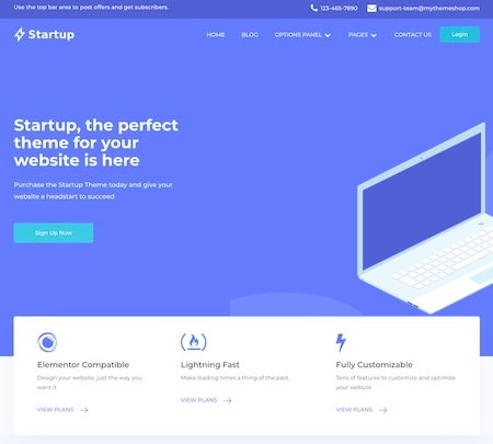 startup