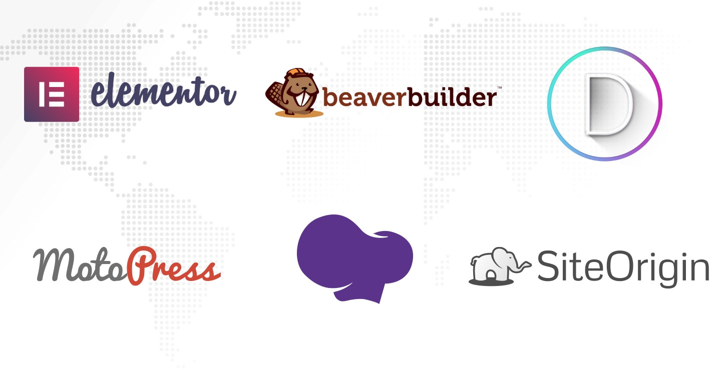 MotoPress Content Editor vs Elementor vs Beaver Builder vs Divi Builder vs WPBakery Page Builder (formerly Visual Composer) vs SiteOrigin Page Builder