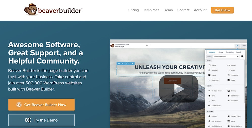 beaver builder