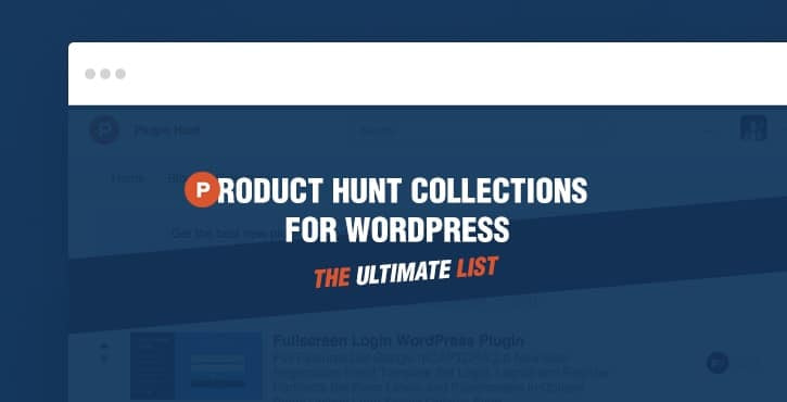 Product Hunt Collections for WordPress