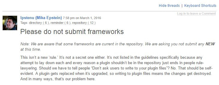 frameworks