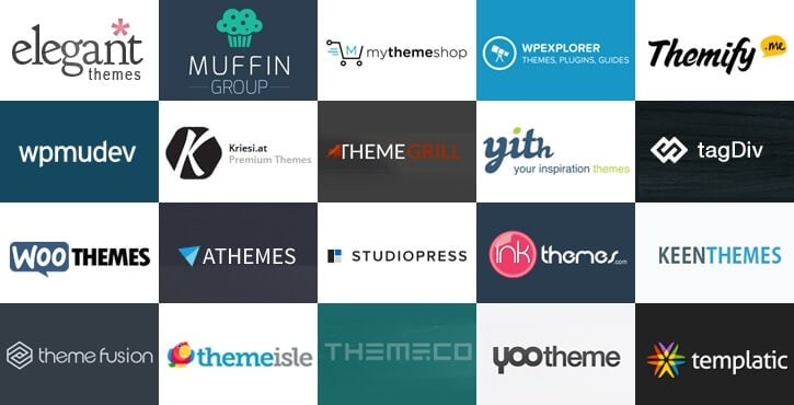 WordPress Theme Shop Directory 2019