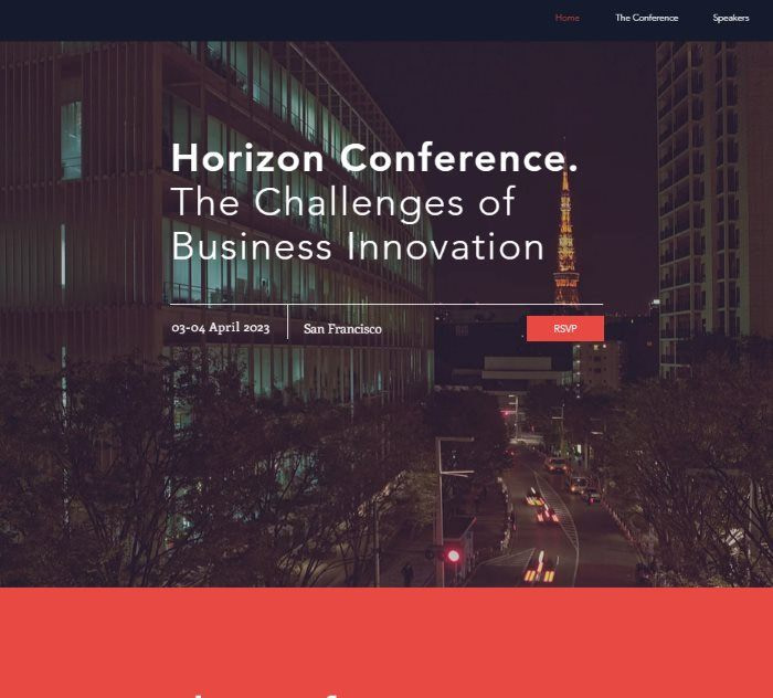 Wix templates: Corporate
