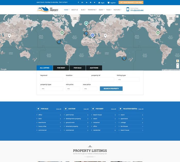 real estate wp