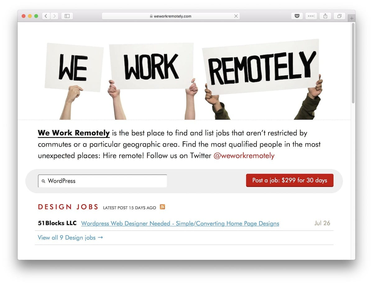 We Work Remotely