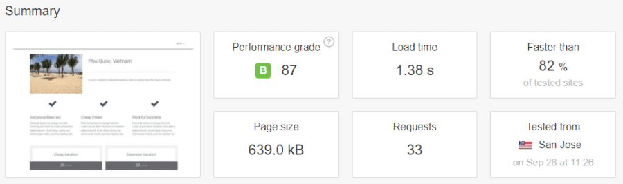 Elementor vs Divi Builder vs Beaver Builder: beaver builder performance