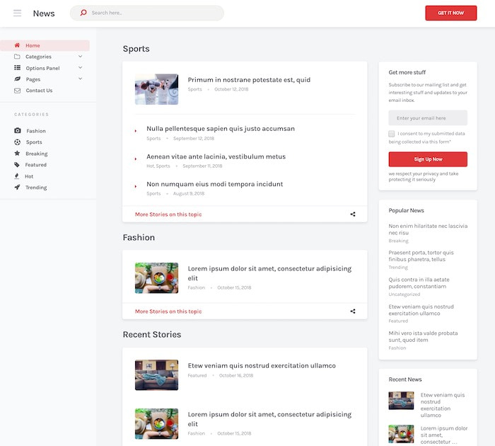 SEO friendly WordPress themes: news
