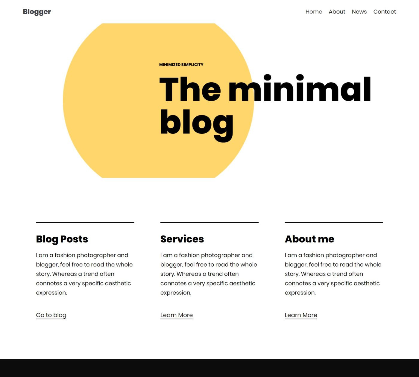 Best free WordPress themes for writers: Neve Blogger