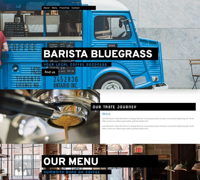 Barista Bluegrass