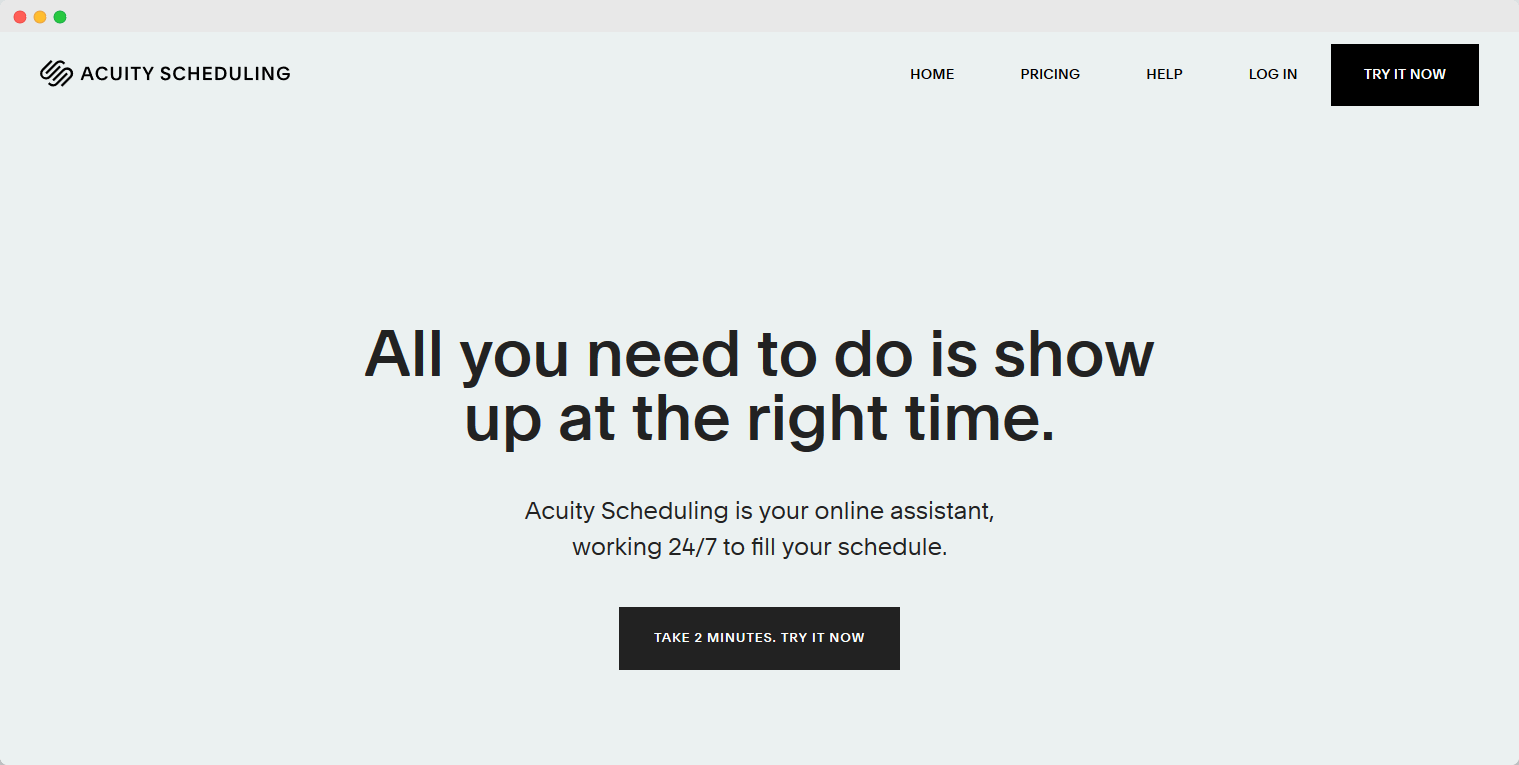 Acuity online