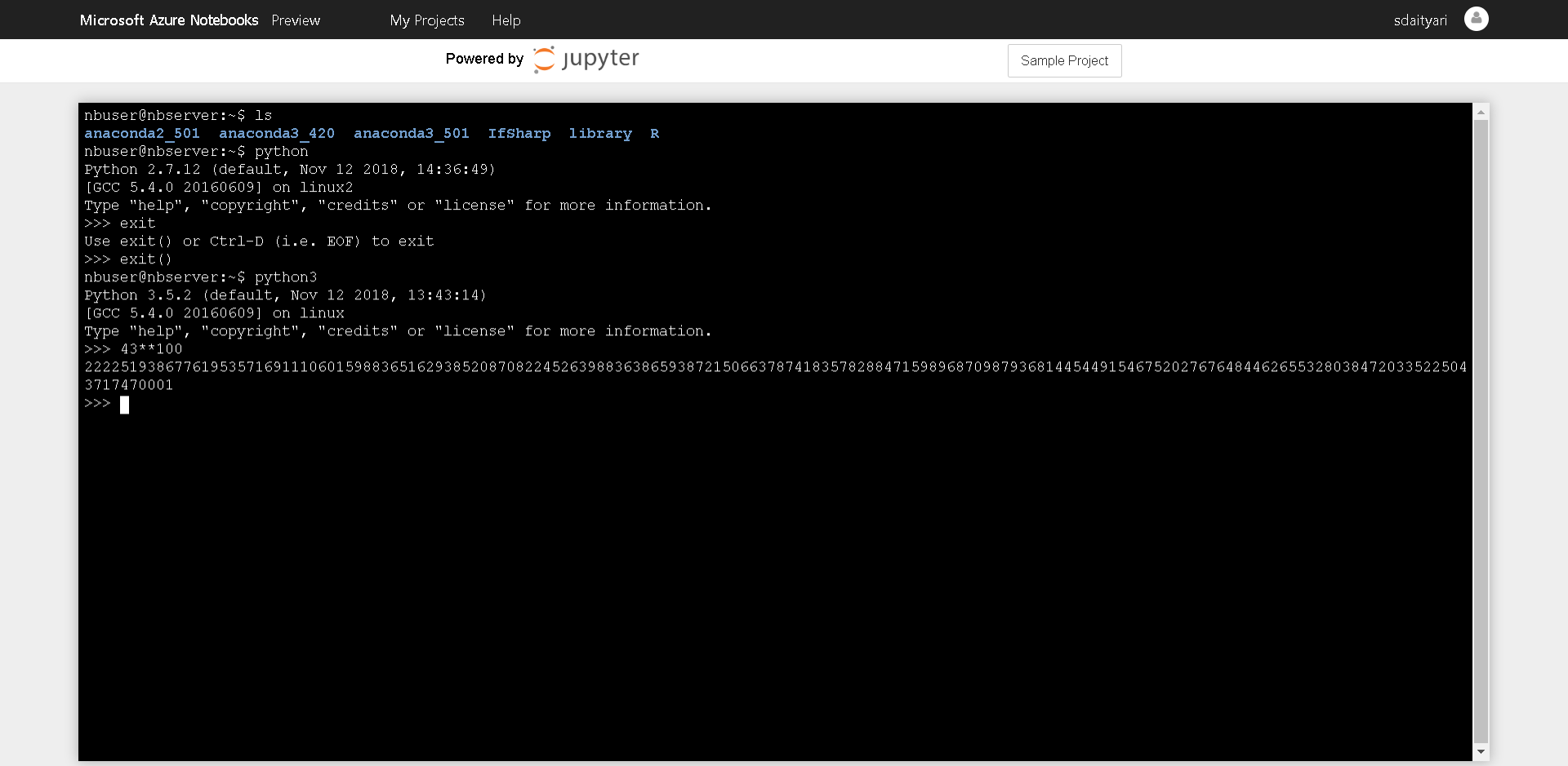 Azure Terminal