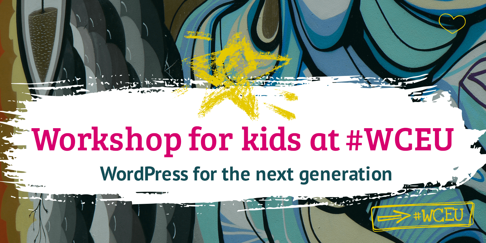 workshop for kids at #wceu 2019