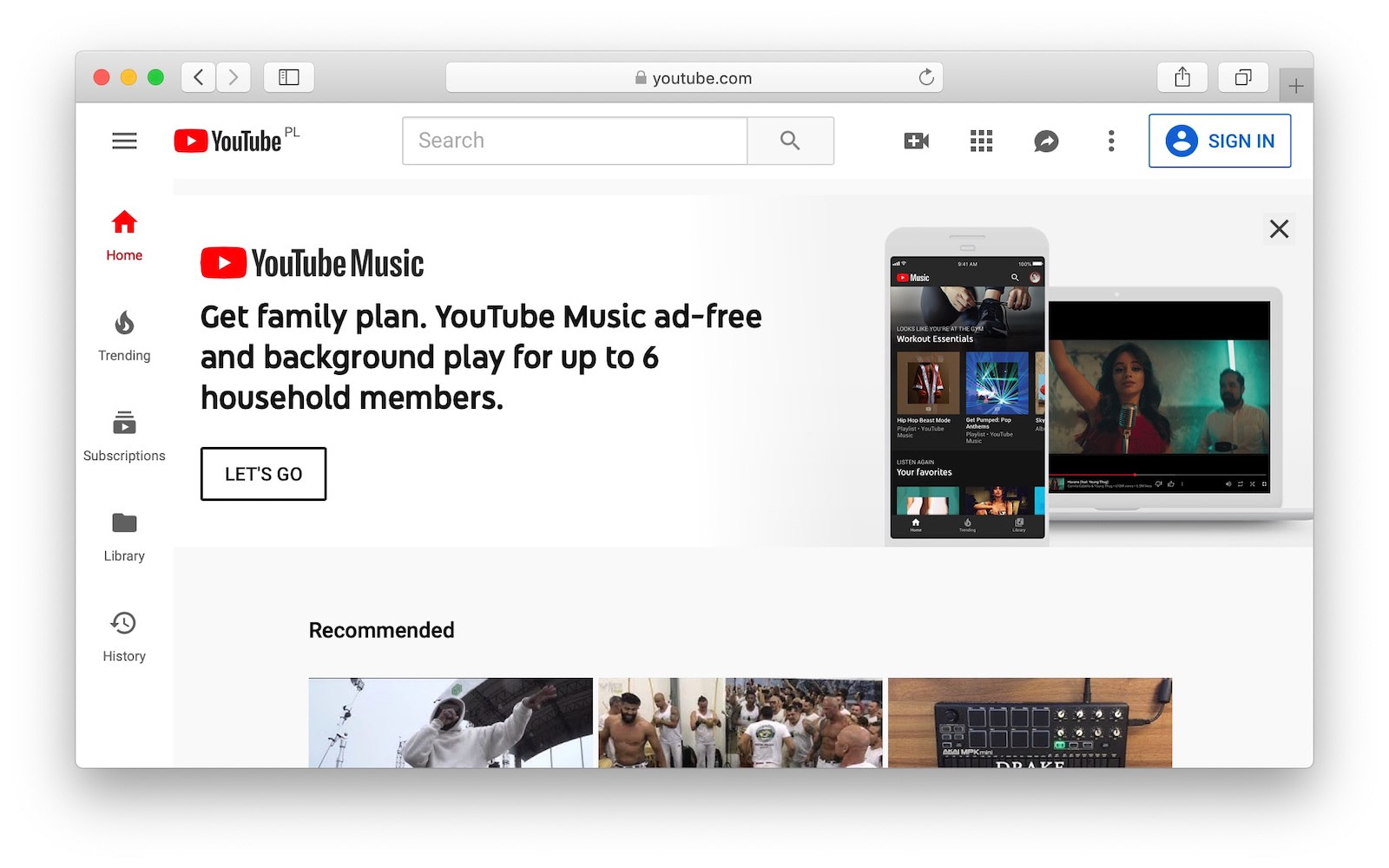 YouTube