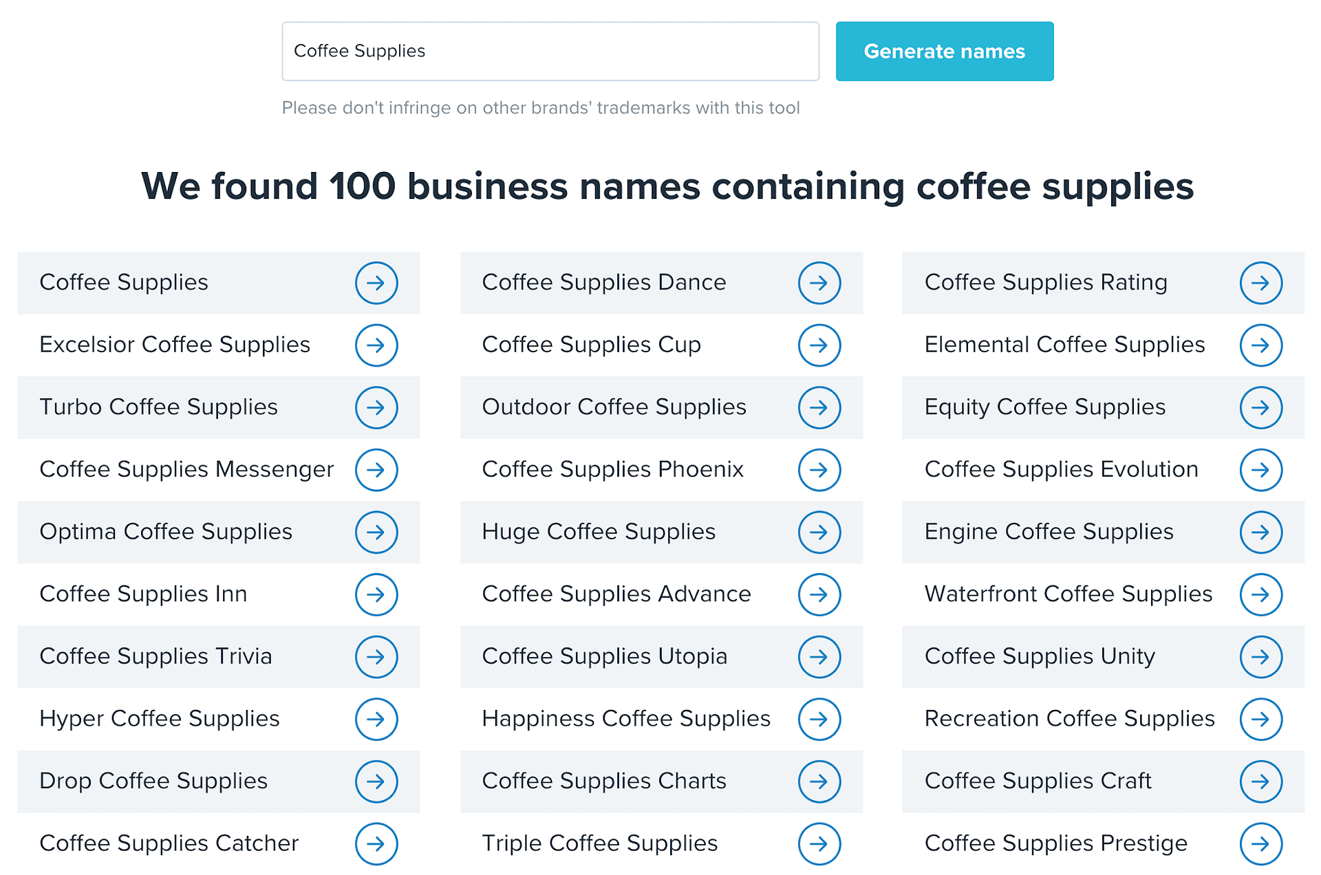 business name generator