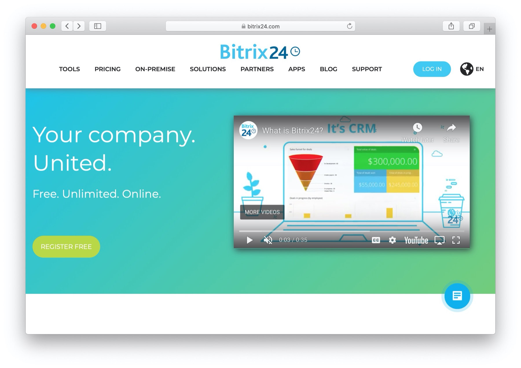 Best CRM software: bitrix24