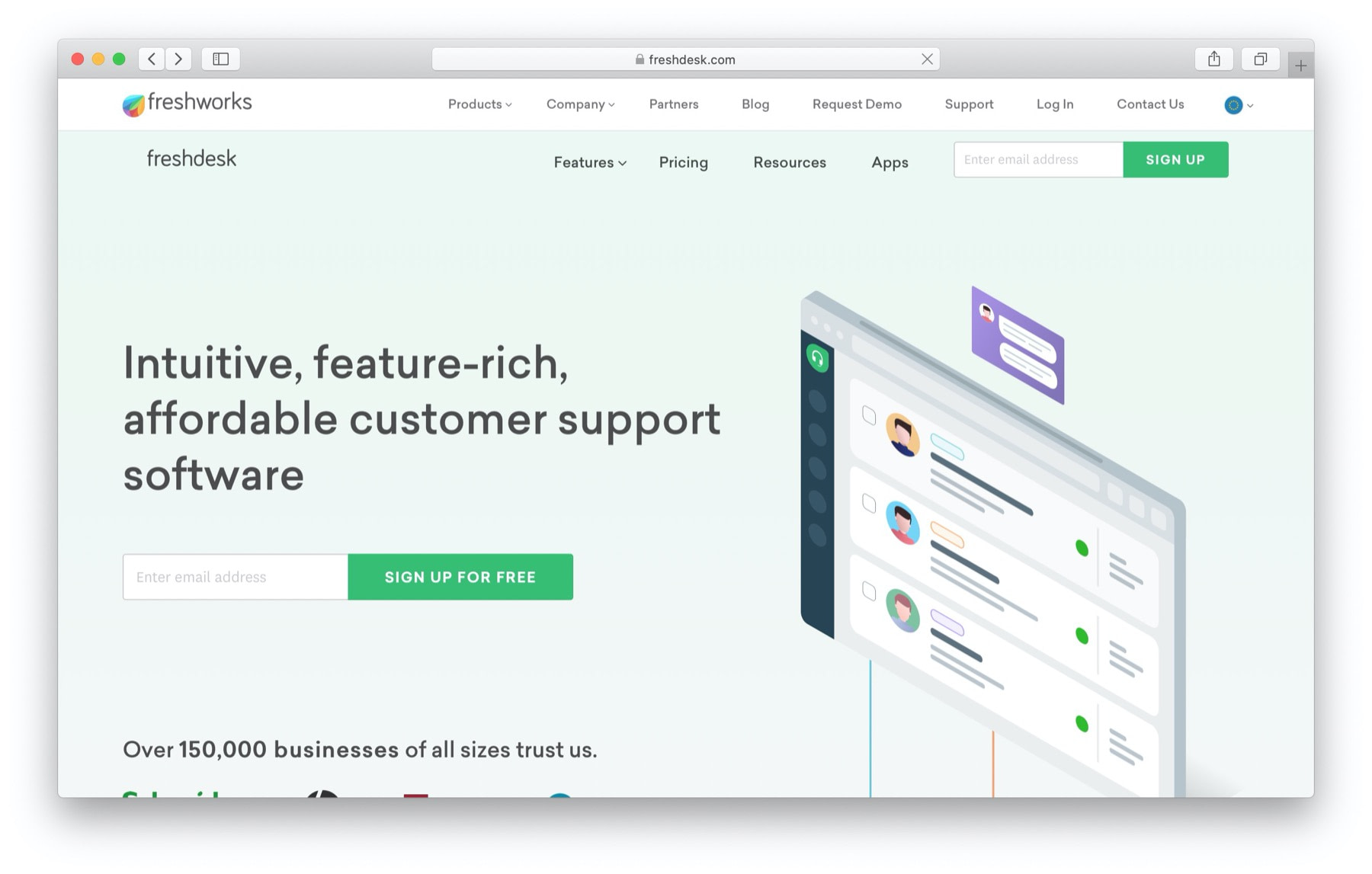 Best help desk software: freshdesk