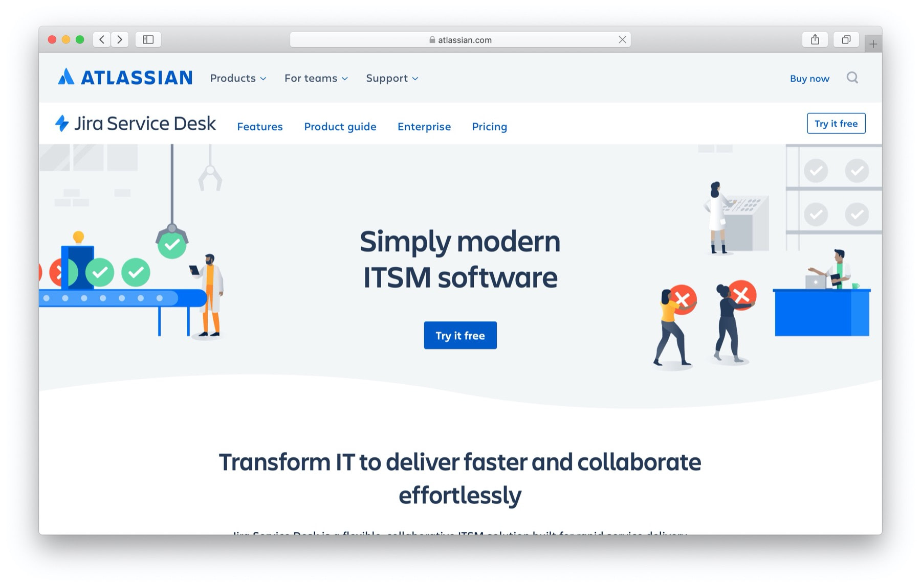 Best help desk software: jira service desk