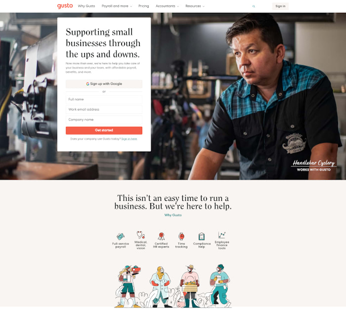 Best HR Software: Gusto