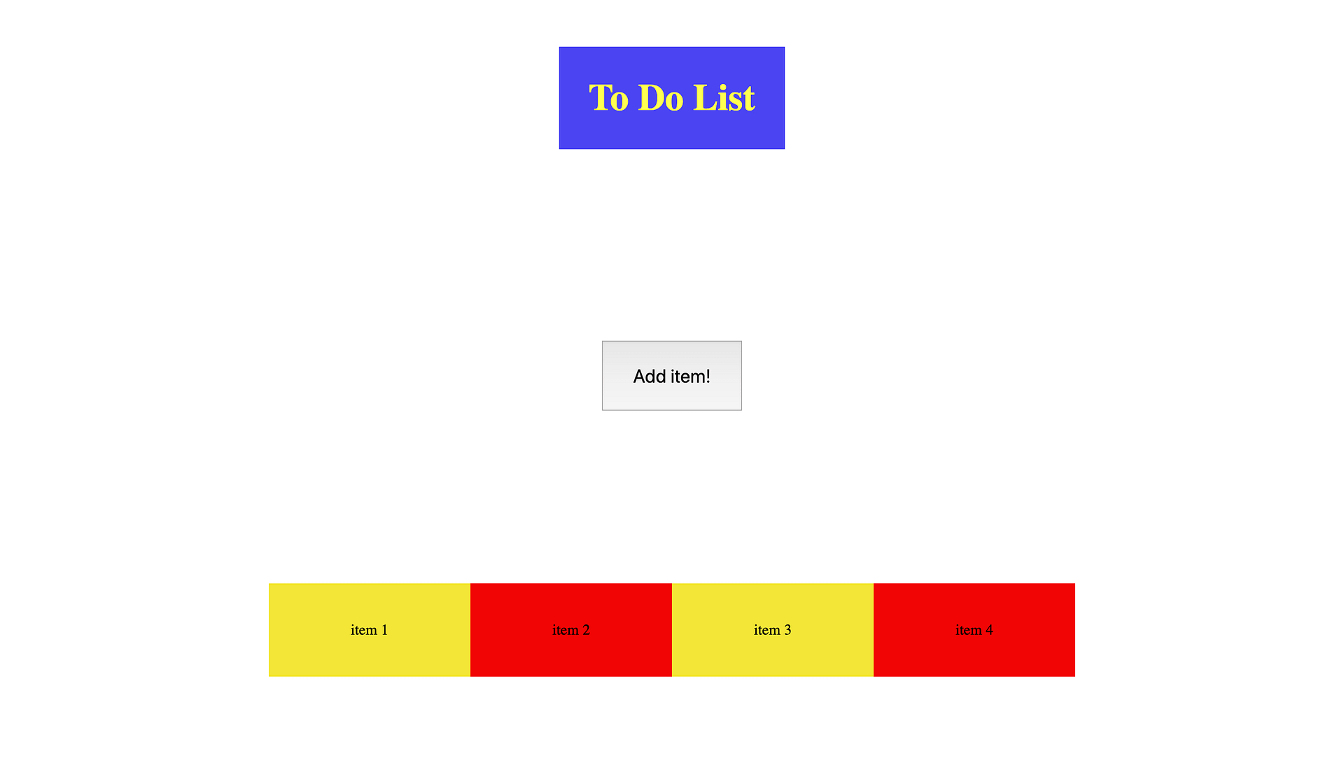 Progressive Web App Demo