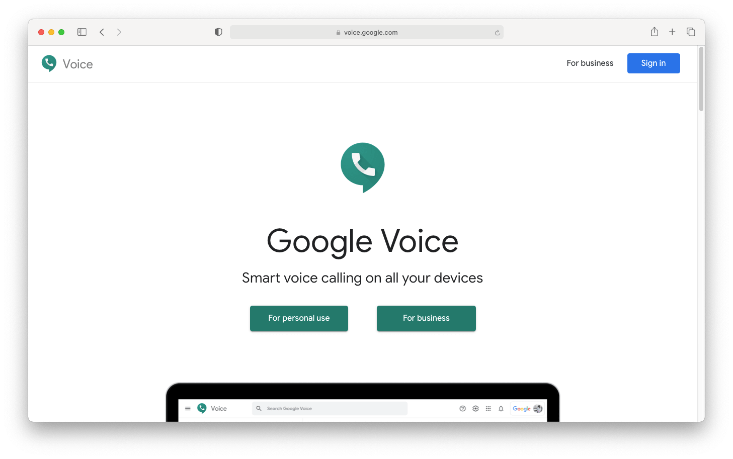 Google Voice