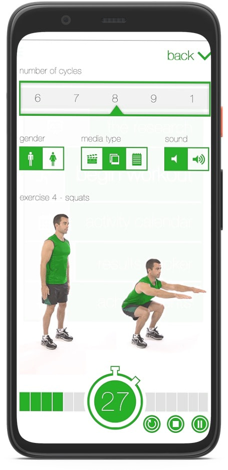 7 Minute Workout app