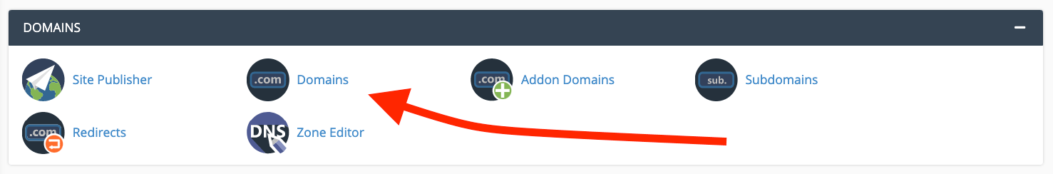 cpanel domains