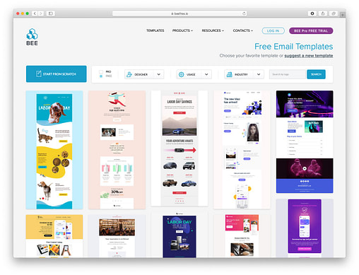 10 Best Places For Free Email Newsletter Templates 12 beefree