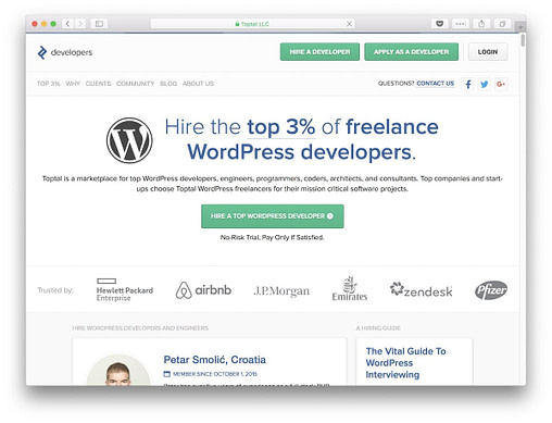 20 Best Remote Jobs Websites in 2020 4 Toptal freelance marketplace
