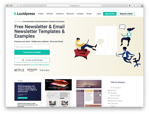10 Best Places For Free Email Newsletter Templates 5 Free email newsletter templates: lucidpress