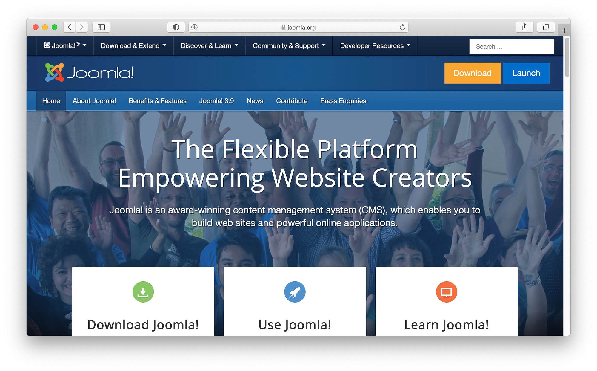Best WordPress alternatives #3: Joomla