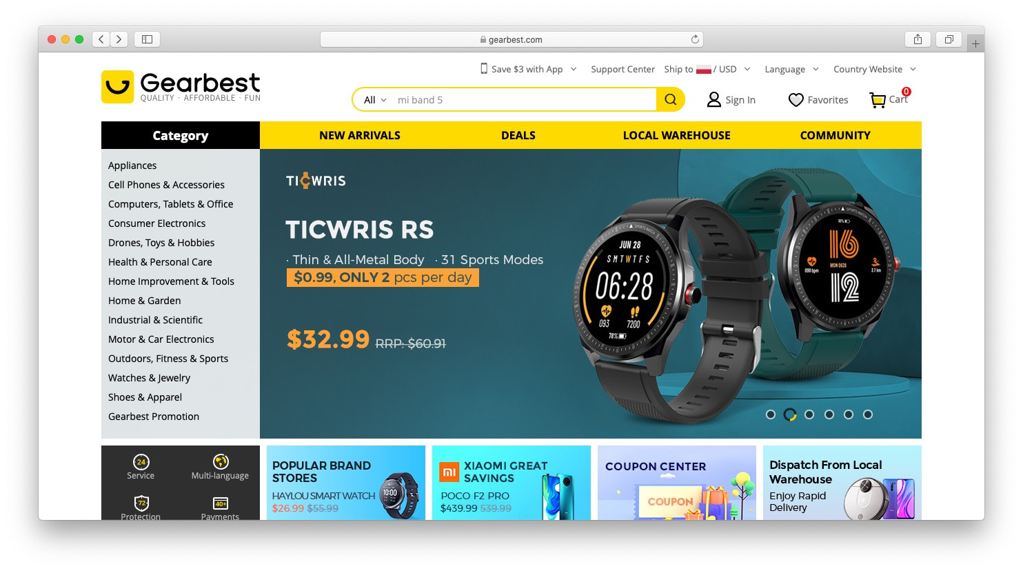 Best AliExpress alternatives: gearbest